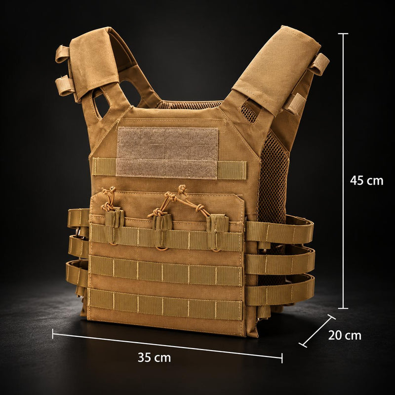 Лека тактическа Airsoft жилетка JPC Plate Carrier – регулируема
